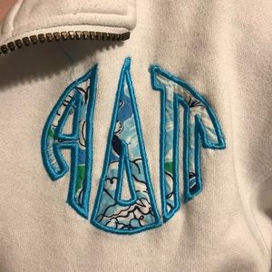 Alpha Delta Pi Lilly Pulitzer Quarter Zip Pullover